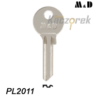 Mieszkaniowy 004 - klucz surowy mosiężny - M&D PL2011